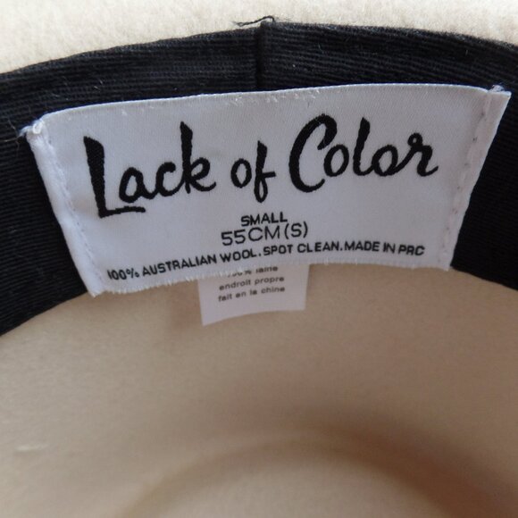 Lack of Color Ivory Rancher Hat SMALL - Picture 9 of 9